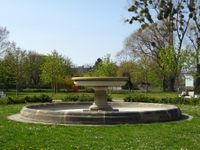 Brunnenanlage Bl&uuml;herpark Gro&szlig;er Garten Dresden